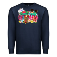 Navy Lunch lady off duty Premium Sweatshirt - NancyCooperArtShop