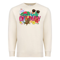 Sandshell Lunch lady off duty Premium Sweatshirt - NancyCooperArtShop