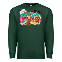 Sports Green Lunch lady off duty Premium Sweatshirt - NancyCooperArtShop