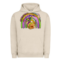 Pigment French Oak mardi gras rainbow Urban Hoodie - OliviaCreatesArt