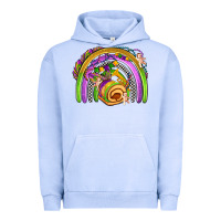 Pigment Grape Ice mardi gras rainbow Urban Hoodie - OliviaCreatesArt