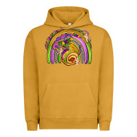 Pigment Peanut Butter mardi gras rainbow Urban Hoodie - OliviaCreatesArt
