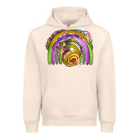 Sandshell mardi gras rainbow Urban Hoodie - OliviaCreatesArt