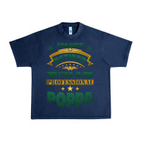 Navy i'm not retired i'm a professional poppa Urban Heavy Tee - Jasminsmagicworld