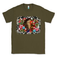 Army Green indian hat christmas Classic Tee - AdoDesignShop