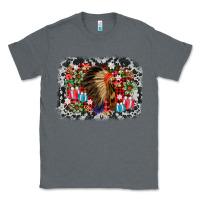 Charcoal Heather indian hat christmas Classic Tee - AdoDesignShop