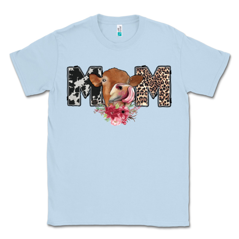 Mom Cow Classic Tee by CowhideDigitalArt | Teevron