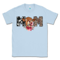 Dusty Blue mom cow Classic Tee - CowhideDigitalArt