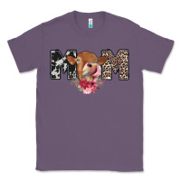 Lavender mom cow Classic Tee - CowhideDigitalArt