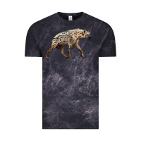 Cloud Black hyena Vintage Tee - LillyAllenDesigns