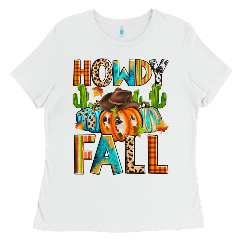 Howdy Fall Ladies Tee by Zillion Design Studio | Teevron