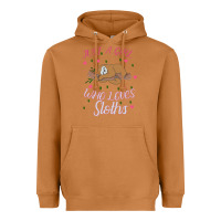 Meerkat Just A Girl Who Lowes Sloths Heavyweight Hoodie - Bettercallsaul