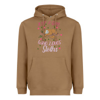 Toasted Coconut Just A Girl Who Lowes Sloths Heavyweight Hoodie - Bettercallsaul