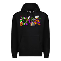 Black Halloween CNA Certified Nursing Assistant Premium Hoodie - NancyCooperArtShop