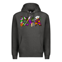 Charcoal Heather Halloween CNA Certified Nursing Assistant Premium Hoodie - NancyCooperArtShop
