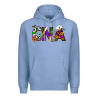 Colony Blue Halloween CNA Certified Nursing Assistant Premium Hoodie - NancyCooperArtShop