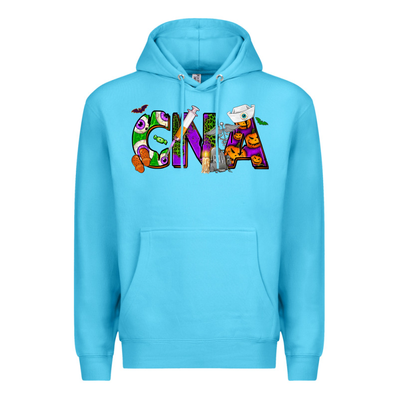Halloween Cna Certified Nursing Assistant Premium Hoodie by NancyCooperArtShop | Teevron