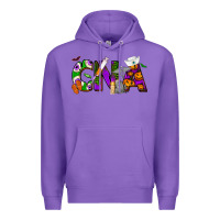 Purple Halloween CNA Certified Nursing Assistant Premium Hoodie - NancyCooperArtShop