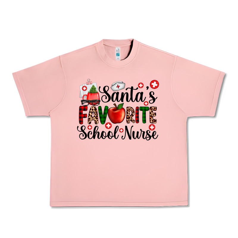 Santa's Favorite  School Nurse Urban Heavy Tee by AdoDesignShop | Teevron