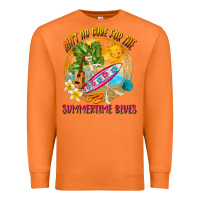 Carrot Ain't no cure for the summertime blues Premium Sweatshirt - NancyCooperArtShop