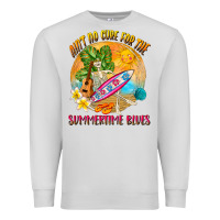 Dove Grey Ain't no cure for the summertime blues Premium Sweatshirt - NancyCooperArtShop