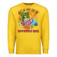 Lemon Ain't no cure for the summertime blues Premium Sweatshirt - NancyCooperArtShop