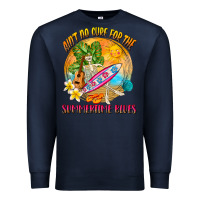 Navy Ain't no cure for the summertime blues Premium Sweatshirt - NancyCooperArtShop