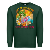 Sports Green Ain't no cure for the summertime blues Premium Sweatshirt - NancyCooperArtShop
