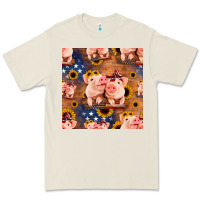 Bone american pigs seamless pattern Premium Tee - HRA Design Shop