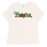 Bone give thanks Ladies Tee - RanaPortraitStore
