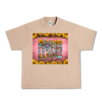 Burro mama llama sunflowers Urban Heavy Tee - LillyAllenDesigns