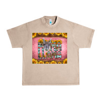 French Oak mama llama sunflowers Urban Heavy Tee - LillyAllenDesigns
