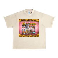 Sandshell mama llama sunflowers Urban Heavy Tee - LillyAllenDesigns
