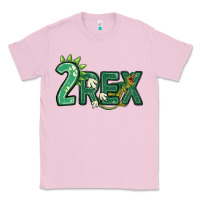 Bubblegum Pink two rex Classic Tee - MaliasSmallBusiness