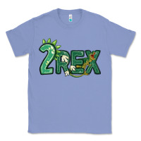 Colony Blue two rex Classic Tee - MaliasSmallBusiness