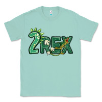 Seafoam two rex Classic Tee - MaliasSmallBusiness