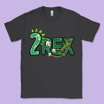 Two Rex Classic Tee Designed By Maliassmallbusiness