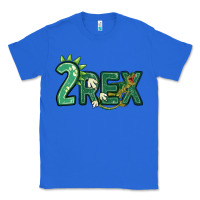 True Royal two rex Classic Tee - MaliasSmallBusiness