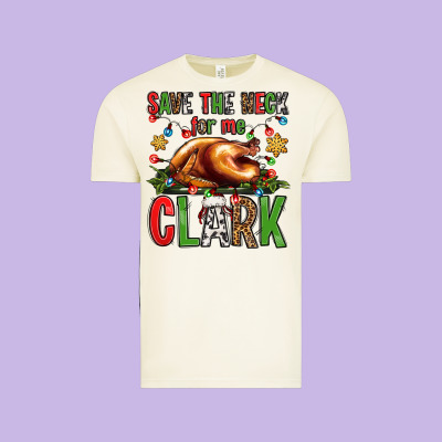 Save The Neck For Me Clark Christmas Vacation Vintage Tee Designed By Jasminsmagicworld