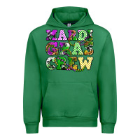 Emerald mardi gras crew olivia Urban Hoodie - OliviaCreatesArt