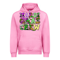 Fuchsia Pink mardi gras crew olivia Urban Hoodie - OliviaCreatesArt