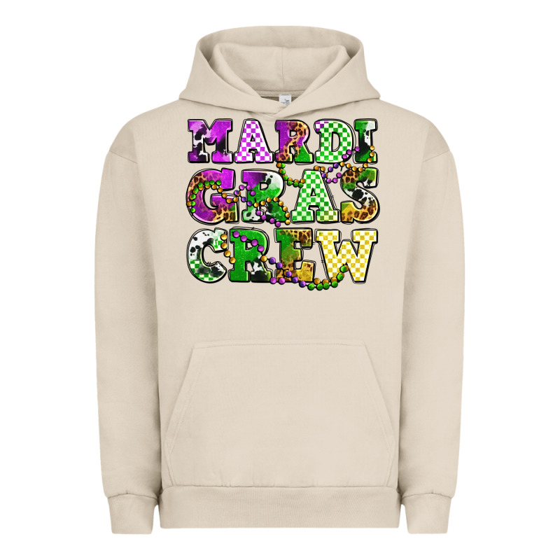 Mardi Gras Crew Olivia Urban Hoodie by OliviaCreatesArt | Teevron
