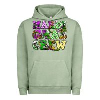 Pigment Oil Green mardi gras crew olivia Urban Hoodie - OliviaCreatesArt