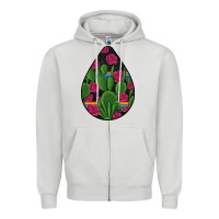 Dove Grey Hispanic Heritage Zipper Hoodie - BundleAndBundleShop