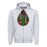 Heather Grey Hispanic Heritage Zipper Hoodie - BundleAndBundleShop