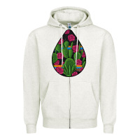 Oatmeal Heather Hispanic Heritage Zipper Hoodie - BundleAndBundleShop