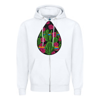 White Hispanic Heritage Zipper Hoodie - BundleAndBundleShop