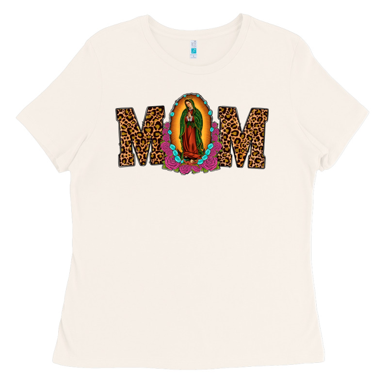 Our Lady Of Guadalupe Mom Ladies Tee by JahusDesignShop | Teevron