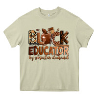 Mossy Black educator by popular demand Heavy Core Tee - Zillion Design Studio