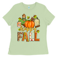 Matcha happy fall Ladies Tee - Zillion Design Studio